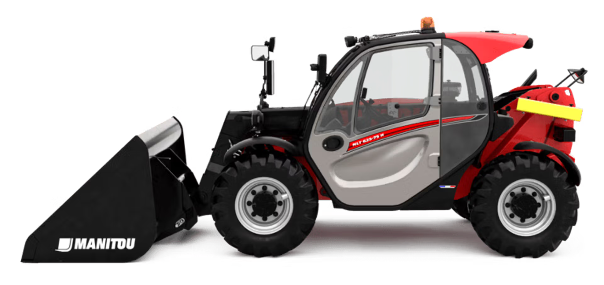 Teleskoptruck firehjulsstyrt  < 6 meter <3 tonn